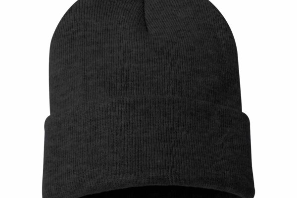 Sportsman – 12″ Solid Cuffed Beanie – SP12