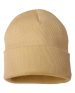 Sportsman - 12" Solid Cuffed Beanie - SP12 - Camel