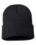 Sportsman - 12" Solid Cuffed Beanie - SP12 - Heather Charcoal