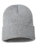 Sportsman - 12" Solid Cuffed Beanie - SP12 - Heather Grey