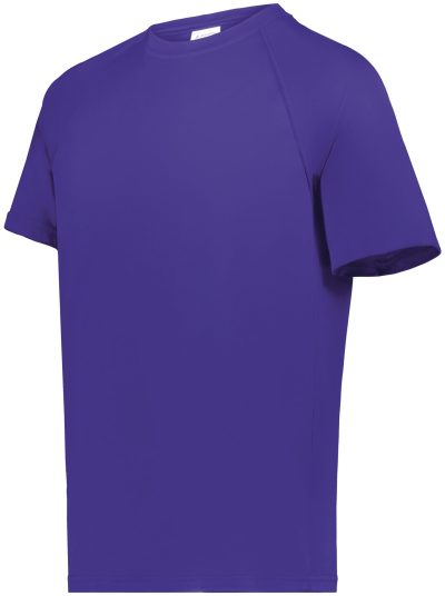 Augusta Sportswear - Attain Wicking Raglan Sleeve Tee - 2790 - Purple (HLW)