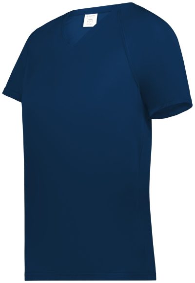 Augusta Sportswear - Ladies Attain Wicking Raglan Sleeve Tee - 2792 - Navy