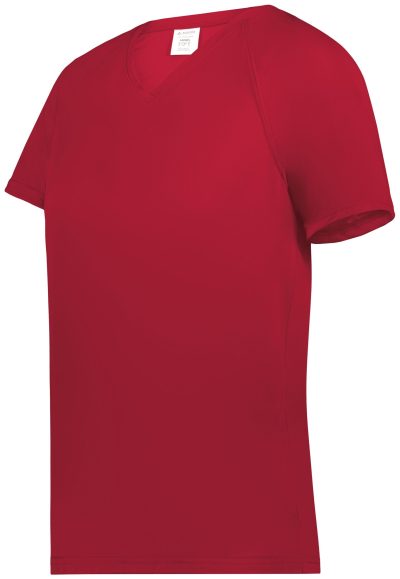 Augusta Sportswear - Ladies Attain Wicking Raglan Sleeve Tee - 2792 - Scarlet