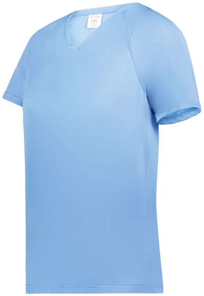 Augusta Sportswear - Ladies Attain Wicking Raglan Sleeve Tee - 2792 - Columbian Blue