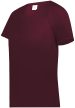 Augusta Sportswear - Ladies Attain Wicking Raglan Sleeve Tee - 2792 - Maroon (HLW)