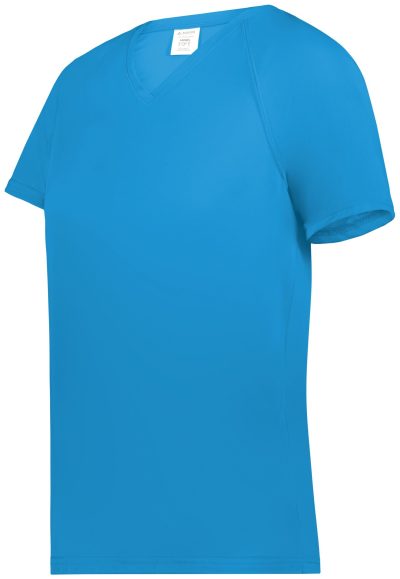 Augusta Sportswear - Ladies Attain Wicking Raglan Sleeve Tee - 2792 - Power Blue