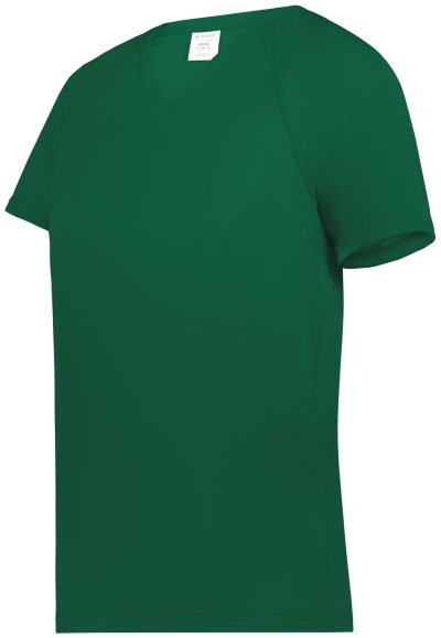 Augusta Sportswear - Ladies Attain Wicking Raglan Sleeve Tee - 2792 - Dark Green