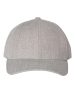 YP Classics - Premium Curved Visor Snapback Cap - 6789M - Heather Grey