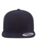YP Classics - Premium Flat Bill Snapback Cap - 6089M - Dark Navy
