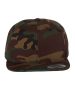 YP Classics - Premium Flat Bill Snapback Cap - 6089M - Green Camo